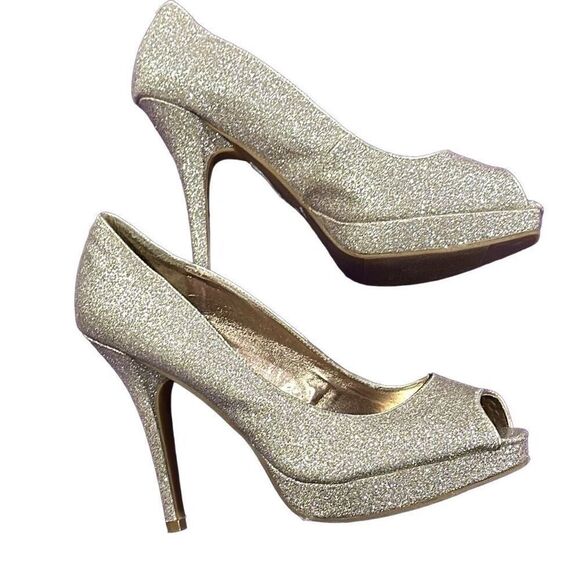 Steve Madden square open toed stiletto heels - Picture 3 of 8